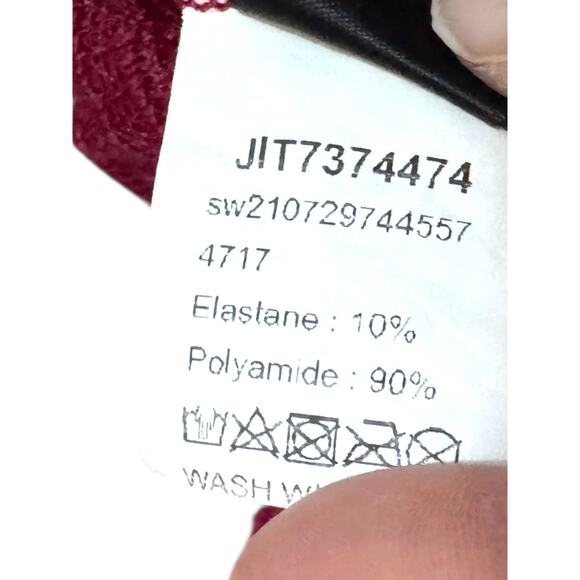 Lace Cami Vintage Sheer Crop Coquette Top Fairy Whimsy babydoll berry pink y2k - Picture 5 of 5